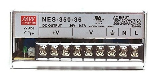 Sistemas De Alimentación Mean Well Nes-*******v 350 Watt Ul 