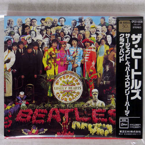 The Beatles Sgt. Pepper's Lonely Hearts Club Band Cd Obi 