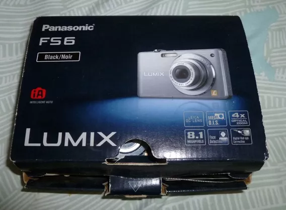 Camara Panasonic Lumix Fs6, Leer Descripcion!