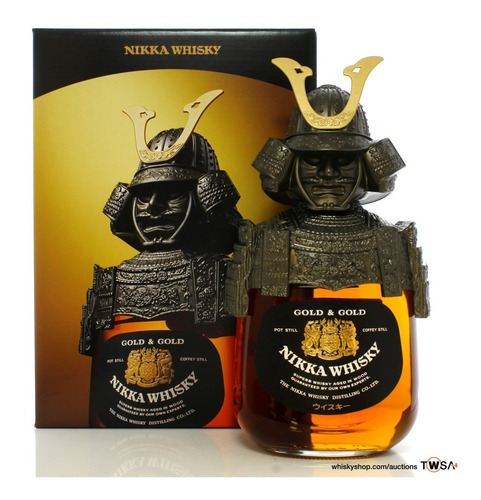 Whisky Japonés Nikka Gold & Gold Samurai 