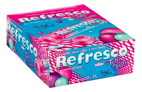 Pastillas Refresco Sabor Tutti Frutti 12 U. X 27 Gramos