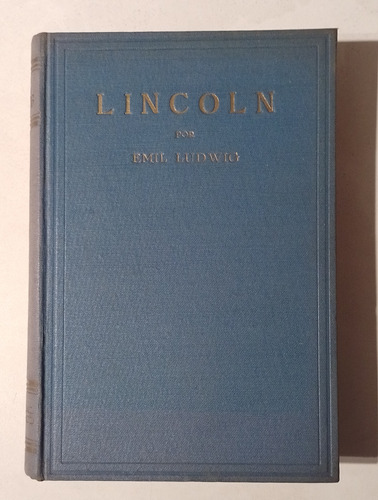 Lincoln - Emil Ludwig - Juventud