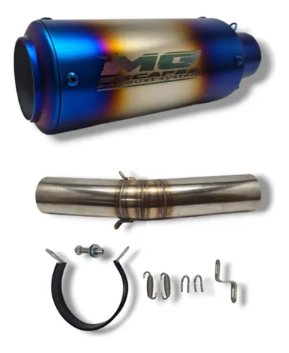 Ponteira Zx6r 2009 - 2022 Escape Zx6 R Catalisador Original Ponteira Zx6r 2009 - 2022 Escape Zx6 R Catalisador Original
