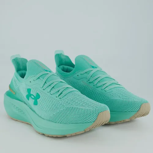MLB 5389405530 Tnis Under Armour Charged Quicker 2 Verde Agua JM