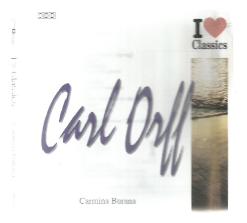 Cd. Carmina Burana // Classics 