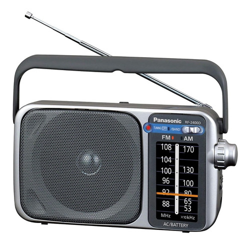 Panasonic Rf-2400d Radio Portátil Am/fm Corriente O Baterías