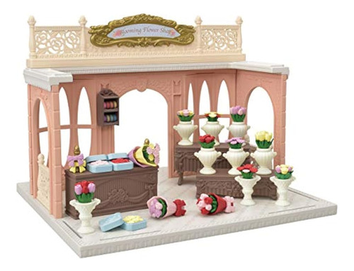 Calico Critters Town Series Blooming Flower Shop, Fashion Do