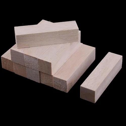 Bloque De Madera De Modelado 10 Piezas 120 Mm