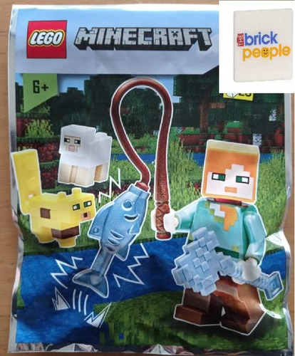 Lego Minecraft: Alex Com Pacote Combinado De Jaguatirica, Ov