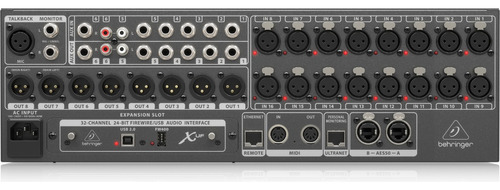 Mezcladora Digital Behringer X32 Rack C/snake S32