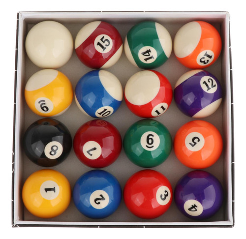 Juego De 16 Bolas De Billar Para Sala De Juegos, Suministros