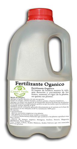 Humus Liquido Sustrato Organico 1 Litro