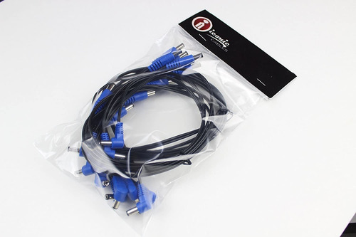 10 Unidades Pedal De Efectos Dc Power Patch Cables Cuerdas P