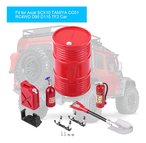 . Rc Crawler Accesorio Decoración Herramienta De Simulación