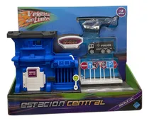 Comprar Juego Estación De Policía Con Accesorios El Duende Azul