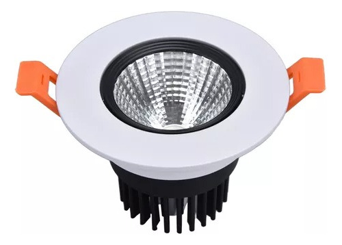 Foco Led Empotrable 9.5 Cm 7w, 630 Lm, Regulable, Embutido