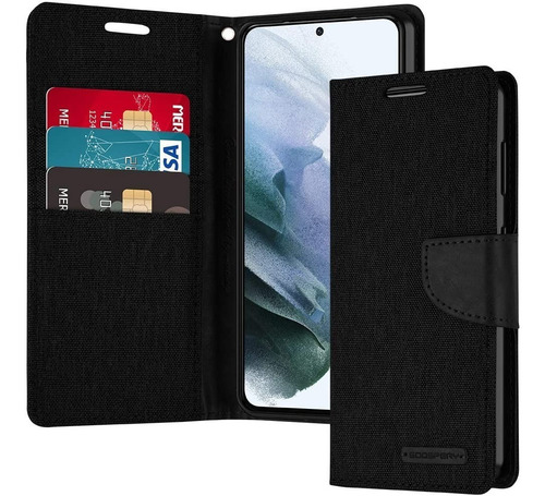 Imagen 1 de 5 de Funda Galaxy J4 Plus Mercury Goospery Canvas Diary