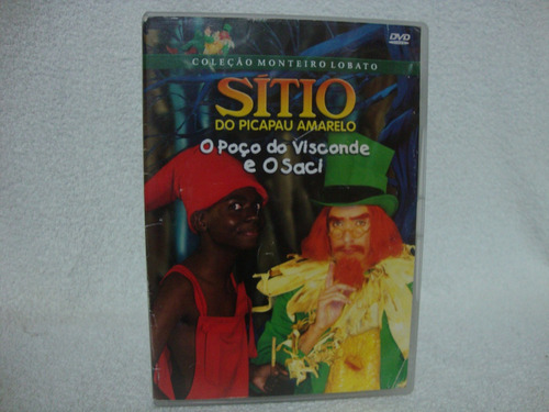 Dvd Sítio Do Pica-pau Amarelo- O Poço Do Visconde E O Saci