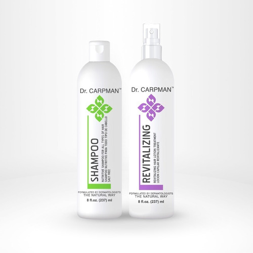 Pack Anticaída Shampoo Nutritivo Y Loción Capilar Dr.carpman