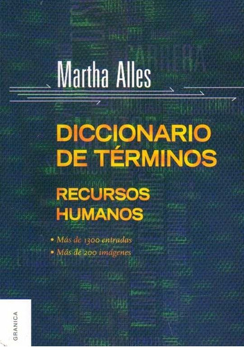 Diccionario De Términos Rrhh / Martha Alles / Enviamos