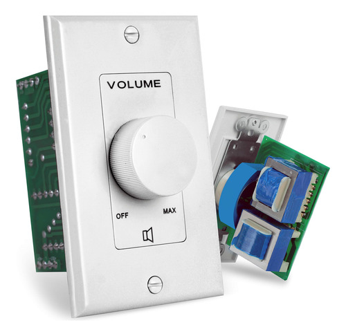Perilla De Control De Volumen Para Pared Pyle Home Pvc1, Col