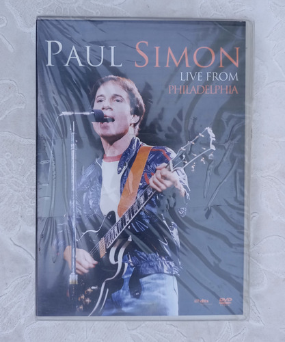 Paul Simon Live From Philadelphia Dvd Nuevo Sellado Belgrano