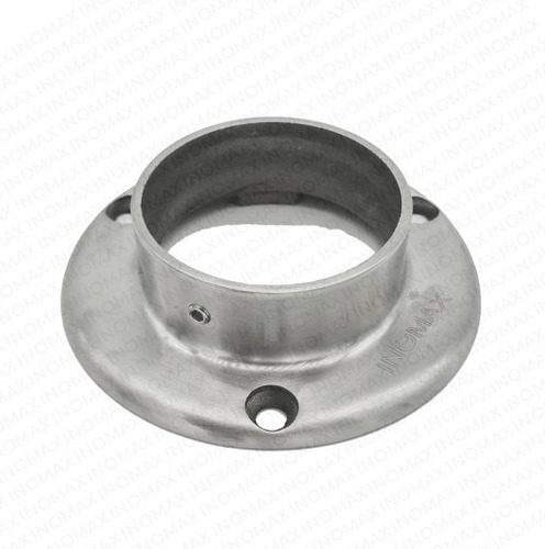 Base Roseta Brida Para Tubo Caño De 38,1 Acero Inoxidable