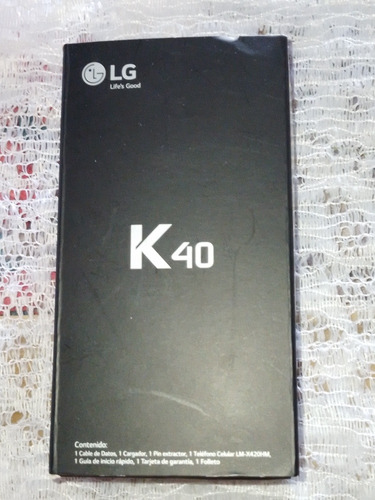 Imagen 1 de 10 de Smartphone LG K40