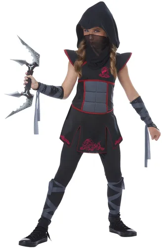 Disfraz Para Niño Ninja Valiente Misterioso Talla Xl