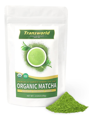 Te Verde Matcha Organico En Polvo De Primera Cosecha Grado C