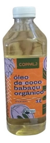 Óleo De Coco Babaçu 1 Litro - 100% Orgânico