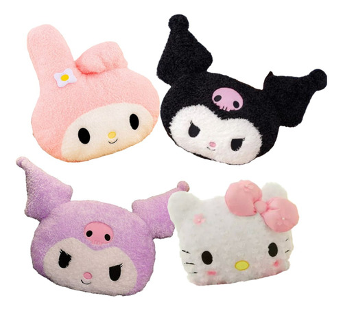 Peluche Hello Kitty/kuromi/melody Sanrio 40 Cm Cojín Almohad