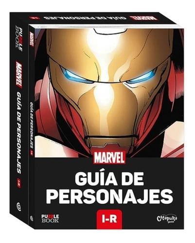 Marvel Guía De Personajes I-r + Puzzle De Iron Man