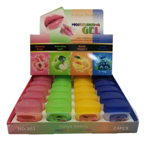 2 Mini Bálsamos O Vaseina Para Labios Frutal Hidratante