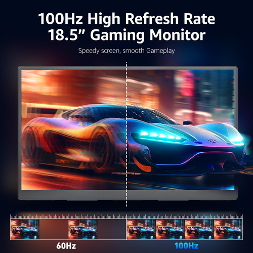 Monitor Portátil De Juegos 18.5 1080p Usb-c Hdmi