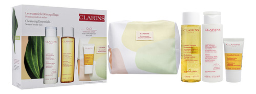 Set Cleansing Essentiels Para Piel Normal A Seca De Clarins,
