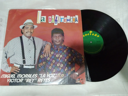 Lp Vinilo Miguel Morales  Victor Reyes La Diferencia 1993