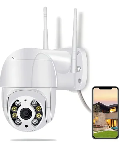 Câmera Externa Wifi Ip Prova D'água Infravermelho Hd Icess