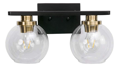 Valdivian Homenovo Lighting Light De Tocador De 2 Luces Con 