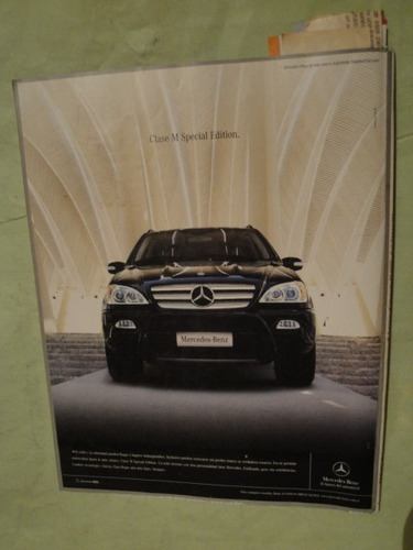 Publicidad Mercedes Benz Clase M Special Año 2004