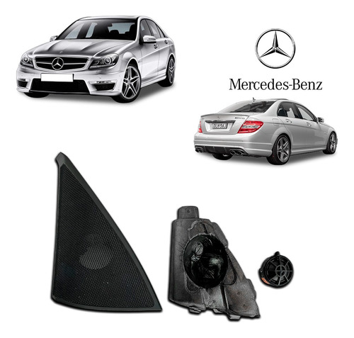 Kit Tweeter Porta Esquerda Harman - Mercedes C63 Amg 2011