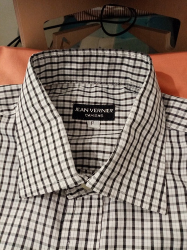 Camisa Hombre - Jean Vernier - Talle S - Igual A Nueva!!!! 