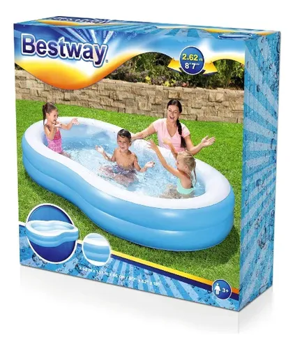 comprar Piscina Inflable Ovalada  46 X 2,62 X 1,57  Bestway