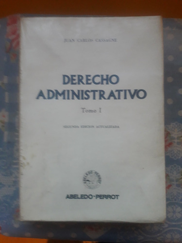 Libro Derecho Administrativo Tomo 1 De Cassagne