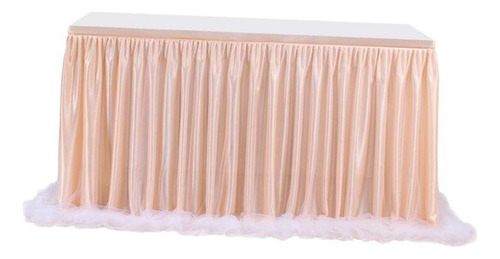 Solapa De Tul Para Mesa Redonda O Rectangular De 9 Peniques