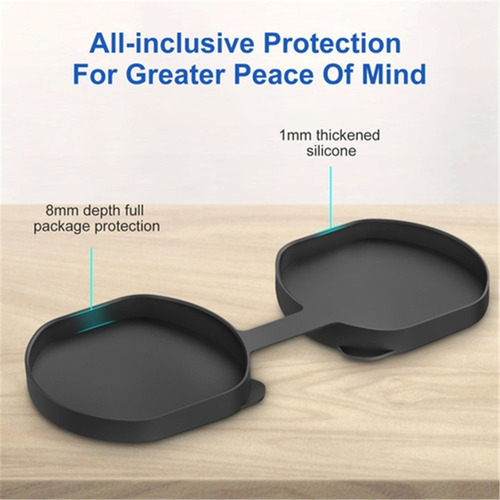 A Capa Protetora De Lente De Silicone Macio