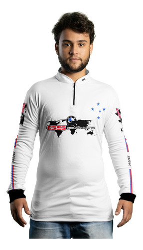 Camiseta Brk Motociclismo Gs Adventure 03 Com Fpu 50+