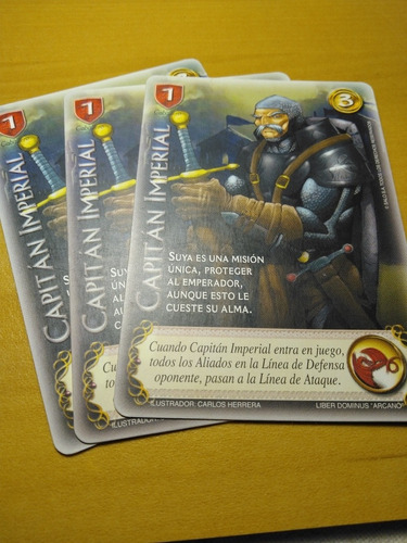 Capitán Imperial X 3. Cartas Mitos Y Leyendas. Liber Dominus