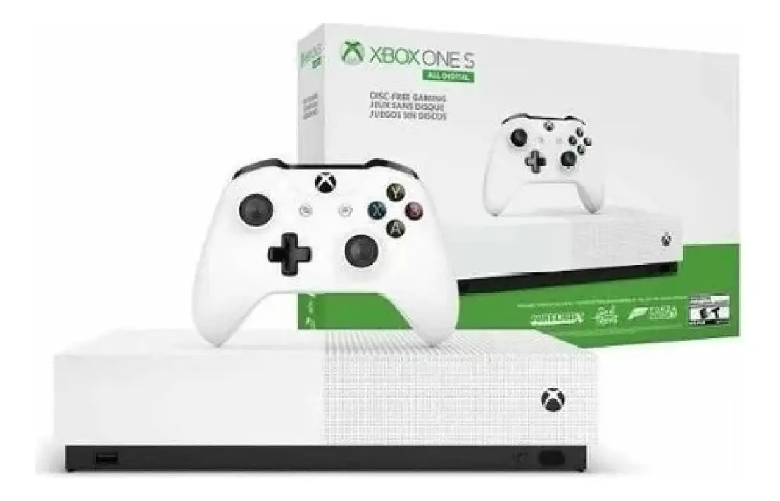 Console Microsoft Xbox One S 1tb 4k Ultra Hd All Digital - Excelente (Recondicionado)