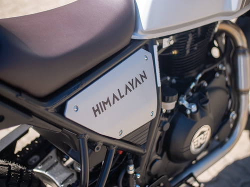 Imagen 12 de 25 de Royal Enfield Himalayan Bs6 Mirage Silver Reserva Ya